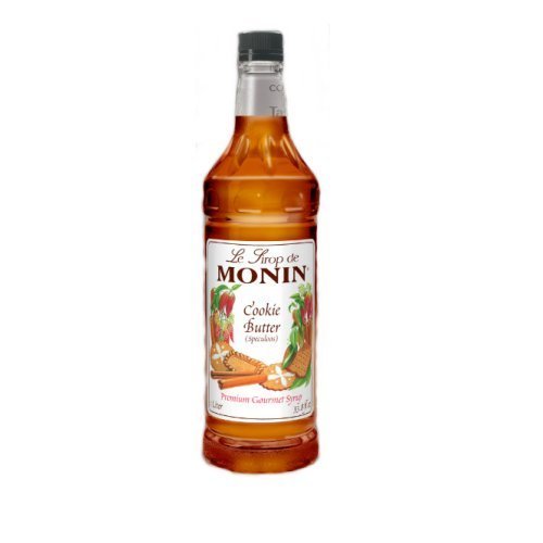 Monin Cookie Butter Syrup; 1 Liter; 4 Per Case - High Mart Wholesale