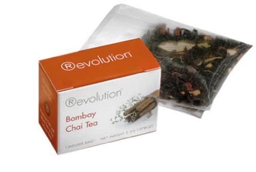 Revolution Tea Tea Bombay Chai Black; 30 Count; 4 Per Case - High Mart Wholesale
