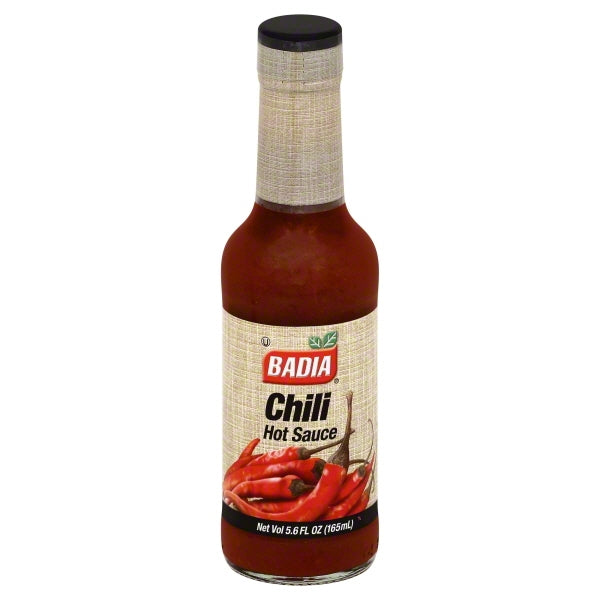 Badia Crushed Chili Pepper Sauce Hot Sauce Bottle; 5.6 Ounce; 12 Per Case