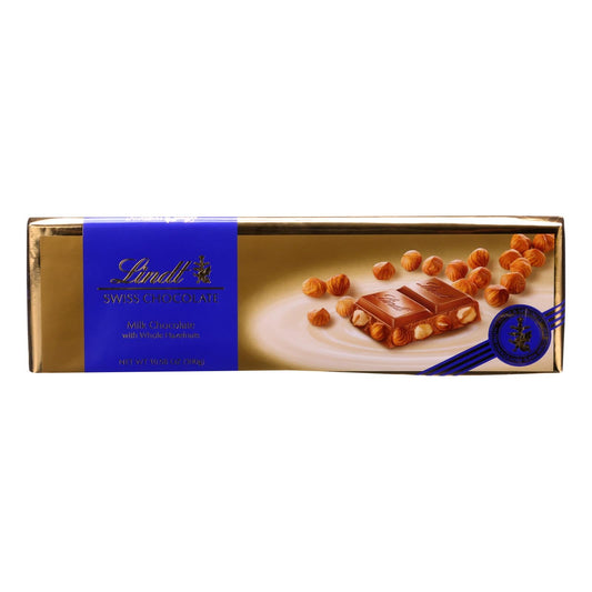 Lindt & Sprungli (Usa) Inc Swiss Hazelnut Milk Chocolate Gold Bar; 10.6 Ounces; 10 Per Box; 4 Per Case