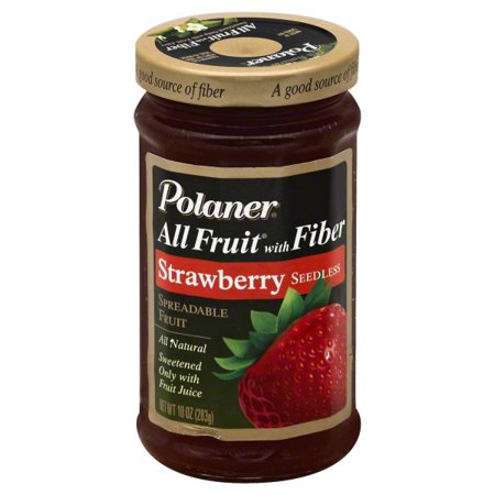 Polaner All Fruit Seedless Strawberry Spread; 10 Ounce; 12 Per Case - High Mart Wholesale