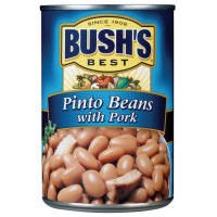 Bush's Best Pinto Beans With Pork; 15.5 Ounces; 12 Per Case