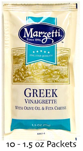 Marzetti Greek With Olive Oil And Feta Cheese Dressing Single Serve; 1.5 Ounce; 60 Per Case - High Mart Wholesale