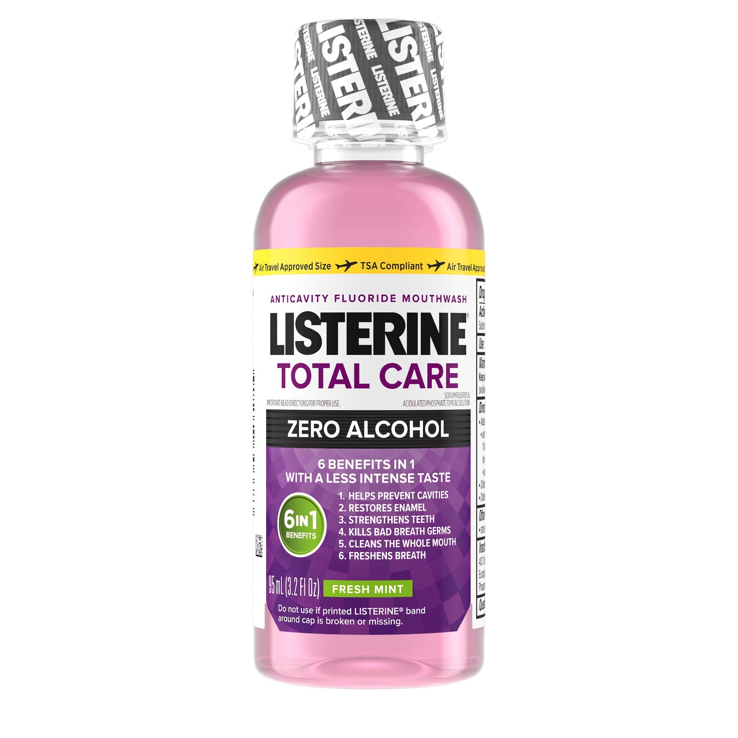 Listerine Total Care Zero; 95 Milliliter; 12 Per Box; 2 Per Case - High Mart Wholesale