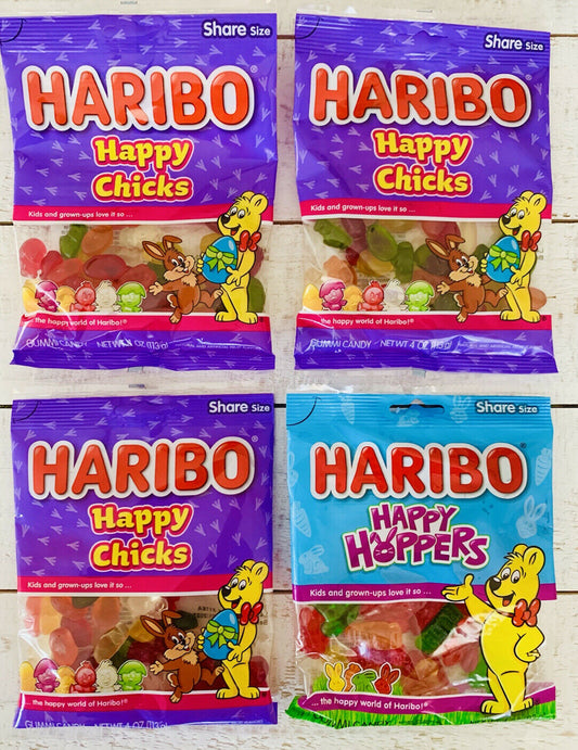 Haribo Happy Chicks; 4 Ounce; 12 Per Case - High Mart Wholesale