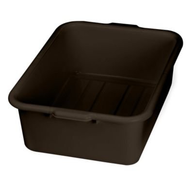 Tablecraft 7 Inch Brown Tote Box; 12 Each; 1 Per Case - High Mart Wholesale