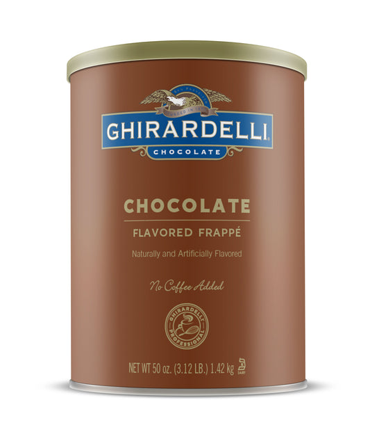 Ghirardelli Chocolate Flavor Frappe; 3.12 Pounds; 6 Per Case - High Mart Wholesale