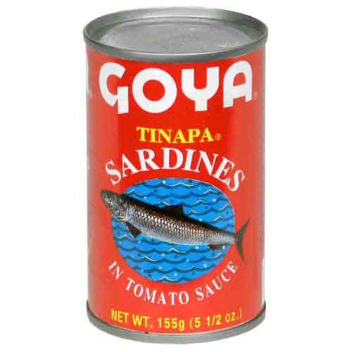 Goya Sardines Tomato Sauce Tinapa; 5.5 Ounces; 50 Per Case