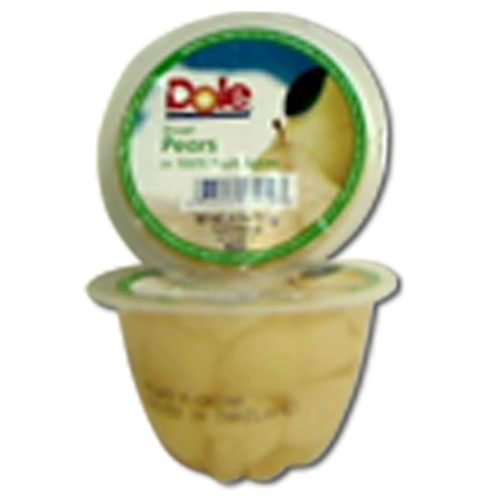 Dole In Juice Diced Pear; 4 Ounce; 36 Per Case