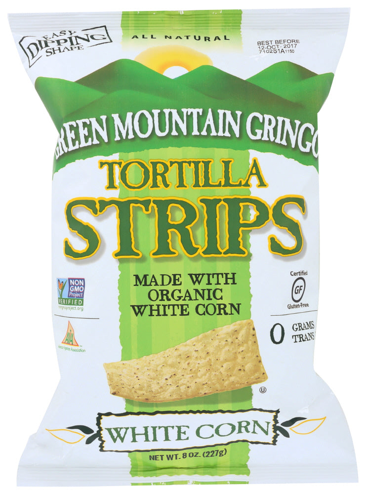 Green Mountain Tortilla Chips Organic White; 1 Each; 12 Per Case - High Mart Wholesale