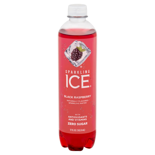 Sparkling Ice Black Raspberry Flavored Sparkling Water; 17 Fluid Ounce; 12 Per Case