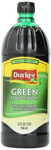 Durkee Green Food Coloring; 32 Fluid Ounce; 6 Per Case - High Mart Wholesale