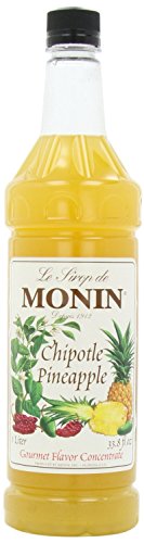 Monin Chipotle Pineapple Syrup; 1 Liter; 4 Per Case - High Mart Wholesale