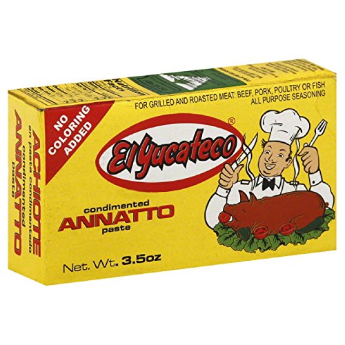 El Yucateco Achiote/Annatto Paste Ounce; 3.5 Ounces; 12 Per Case - High Mart Wholesale