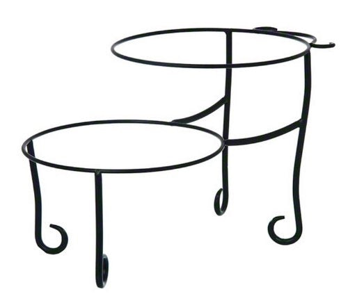 American Metalcraft Pizza Stand Wrought Iron Black; 1 Each - High Mart Wholesale