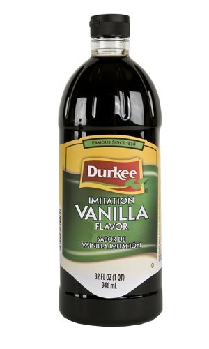 Durkee Imitation Vanilla Flavoring; 32 Fluid Ounce; 6 Per Case - High Mart Wholesale