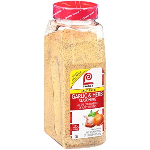 Lawry's Garlic & Herb Seasoning; 20 Ounces; 6 Per Case