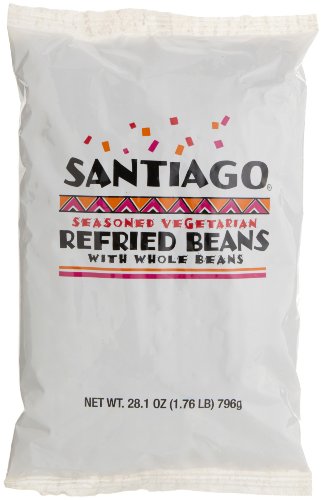 Baf Santiago� Refried Beans Santiago Seasoned Vegetarian; 28.1 Ounces; 6 Per Case