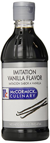 Mccormick Vanilla Flavor Imitation; 1 Dry Pint (Us); 6 Per Case - High Mart Wholesale