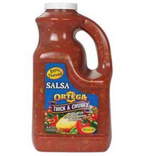 Ortega Thick & Chunky Medium Salsa; 135 Ounces; 4 Per Case