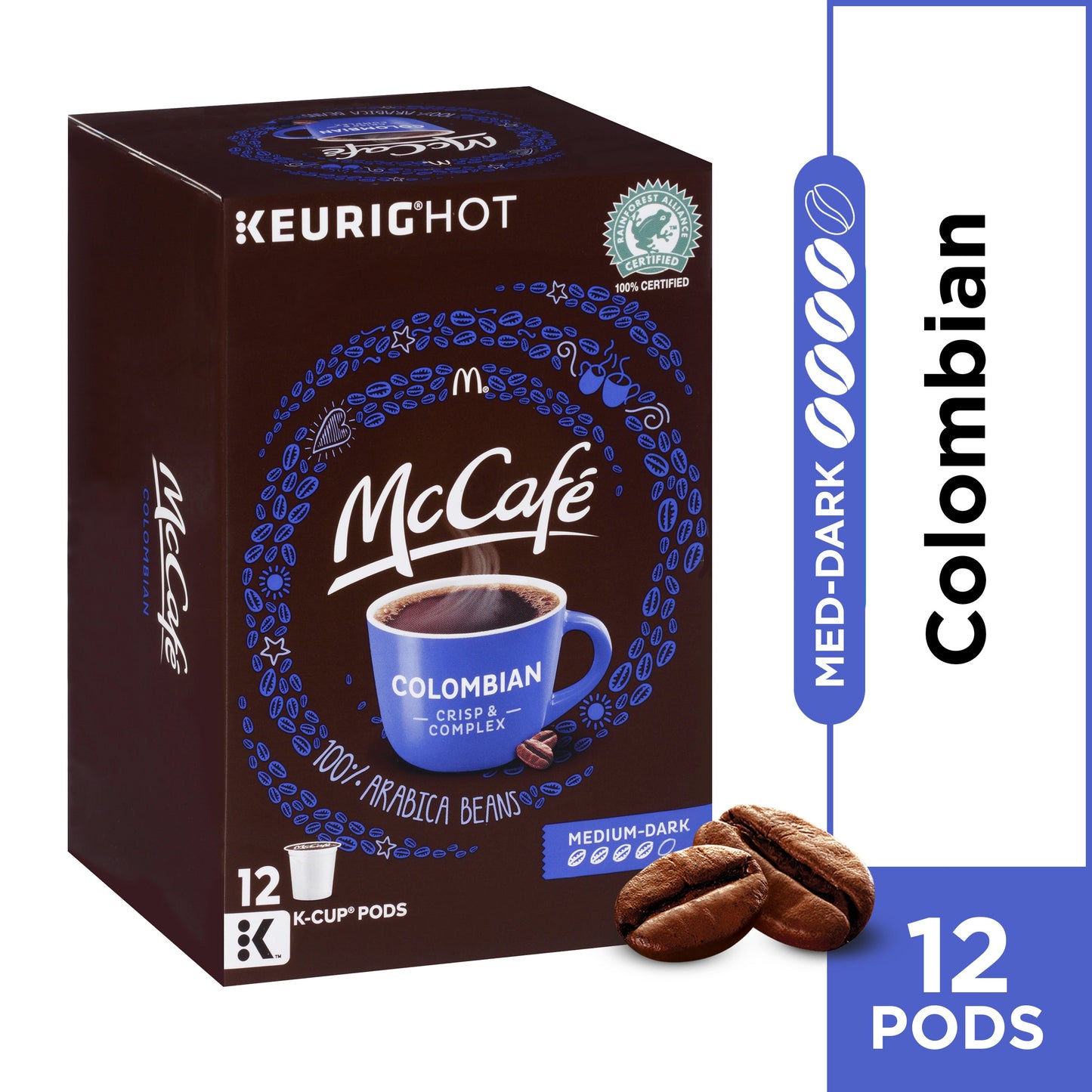 Mccafe Coffee Pods Colombian; 4.12 Ounces; 6 Per Case - High Mart Wholesale