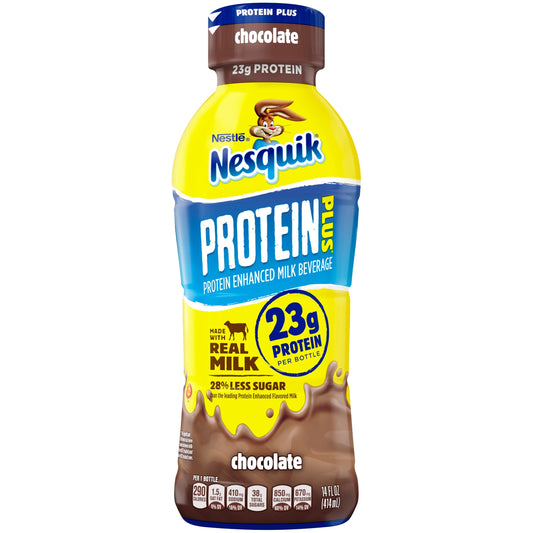 Nesquik Protein Powder Chocolate; 14 Fluid Ounce; 12 Per Case
