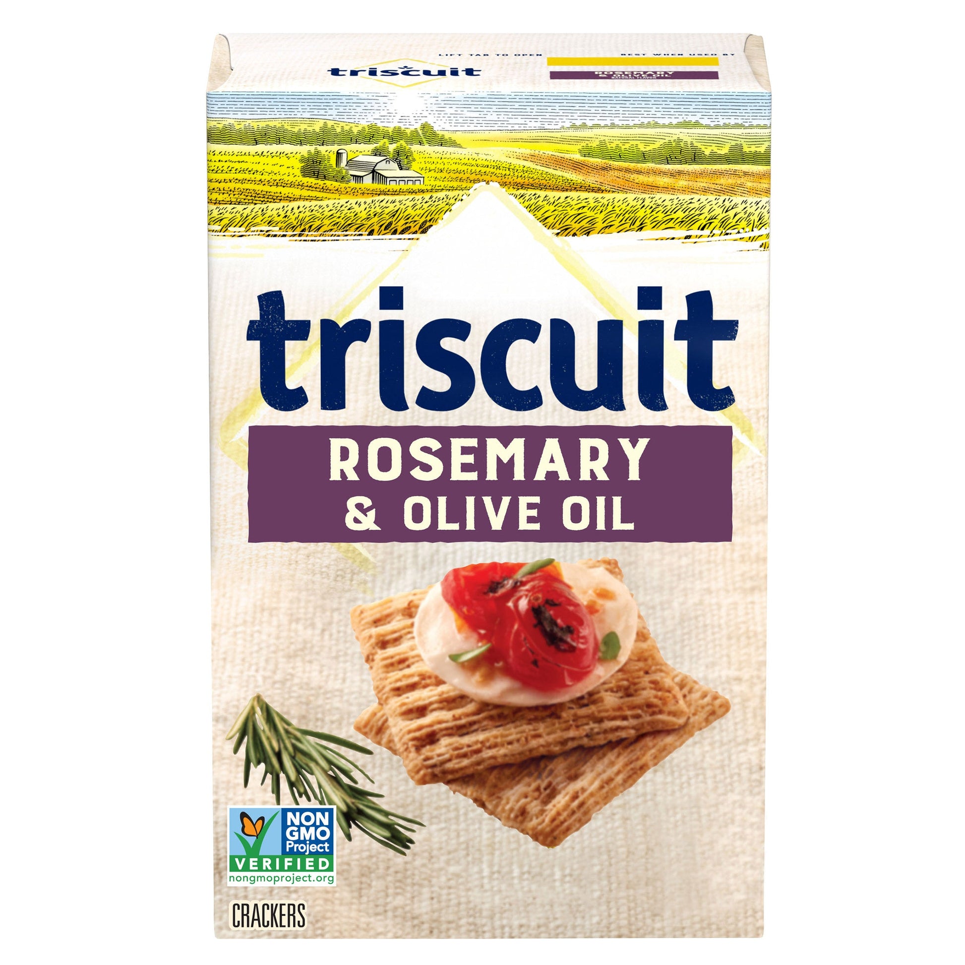 Triscuit Crackers Rosemary & Olive Oil; 8.5 Ounce; 6 Per Case - High Mart Wholesale