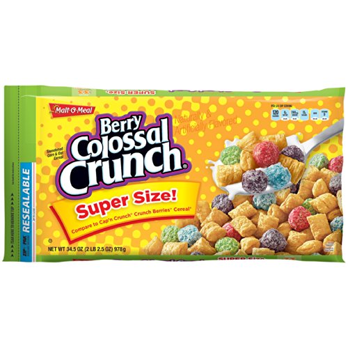 Malt O Meal Berry Colossal Crunch; 34.5 Ounces; 6 Per Case - High Mart Wholesale