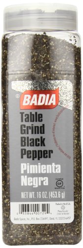 Badia Pepper Black Table Grind Rollermill; 16 Ounces; 6 Per Case