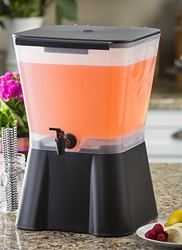 Tablecraft Beverage Dispenser Black 3 Gallon; 2 Each; 1 Per Case - High Mart Wholesale