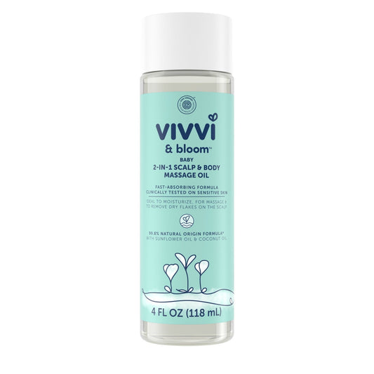 Vivvi & Bloom 2In1 Scalp & Body Oil; 4 Fluid Ounce; 3 Per Box; 4 Per Case - High Mart Wholesale