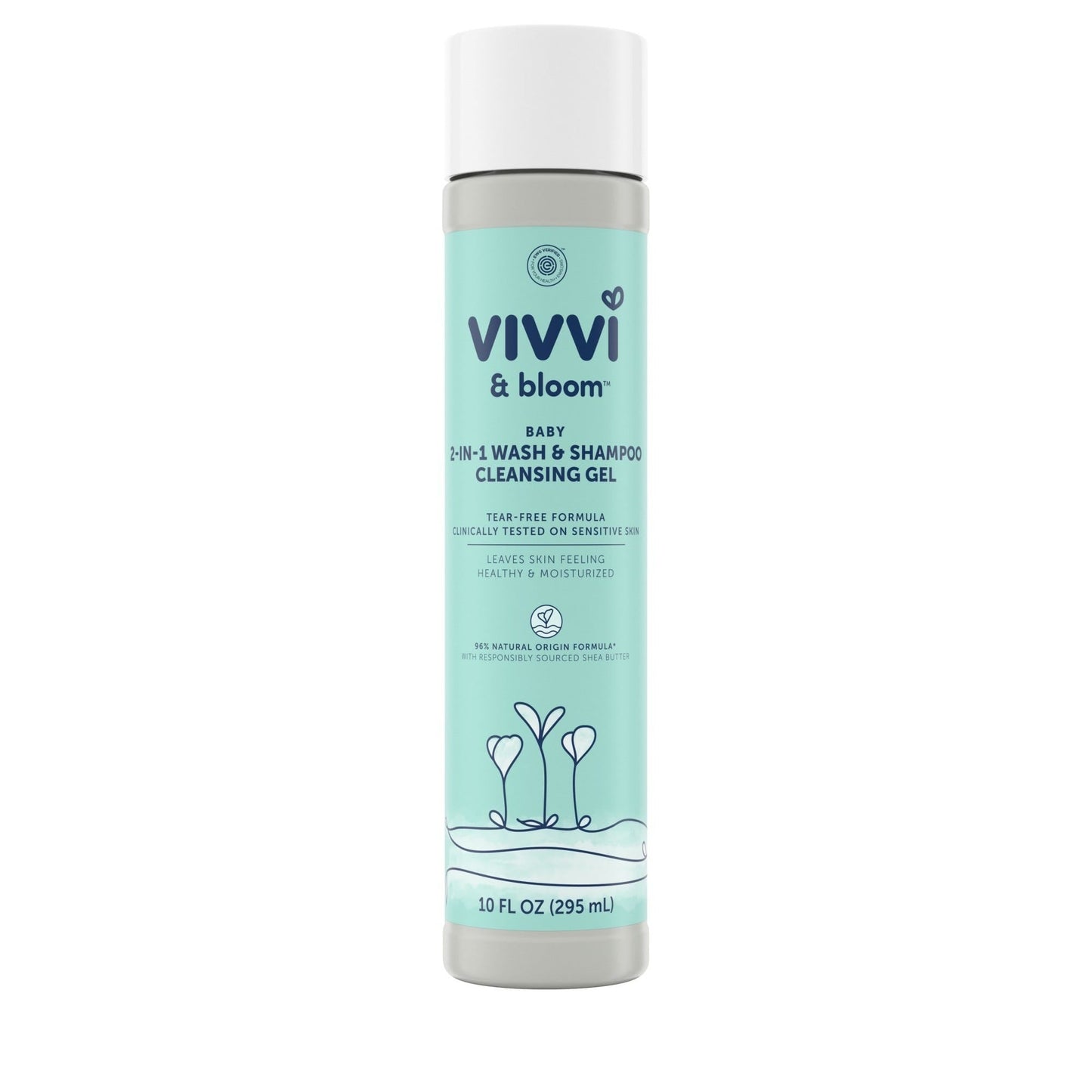 Vivvi & Bloom 2In1 W&S Cleansing Gel; 10 Fluid Ounce; 3 Per Box; 4 Per Case - High Mart Wholesale