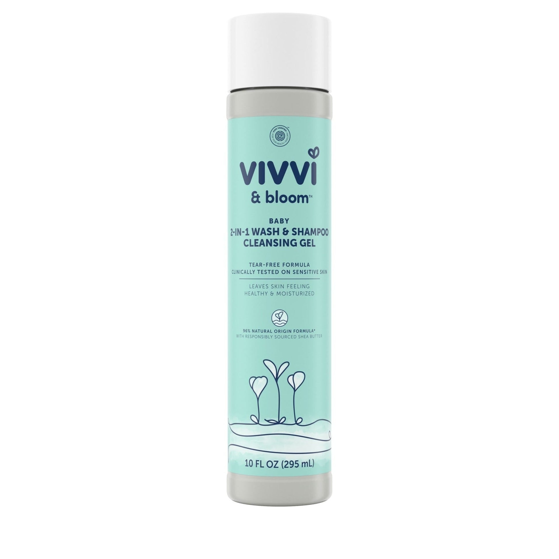 Vivvi & Bloom 2In1 W&S Cleansing Gel; 10 Fluid Ounce; 3 Per Box; 4 Per Case - High Mart Wholesale
