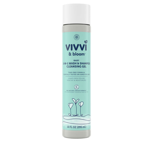 Vivvi & Bloom 2In1 W&S Cleansing Gel; 10 Fluid Ounce; 3 Per Box; 4 Per Case - High Mart Wholesale
