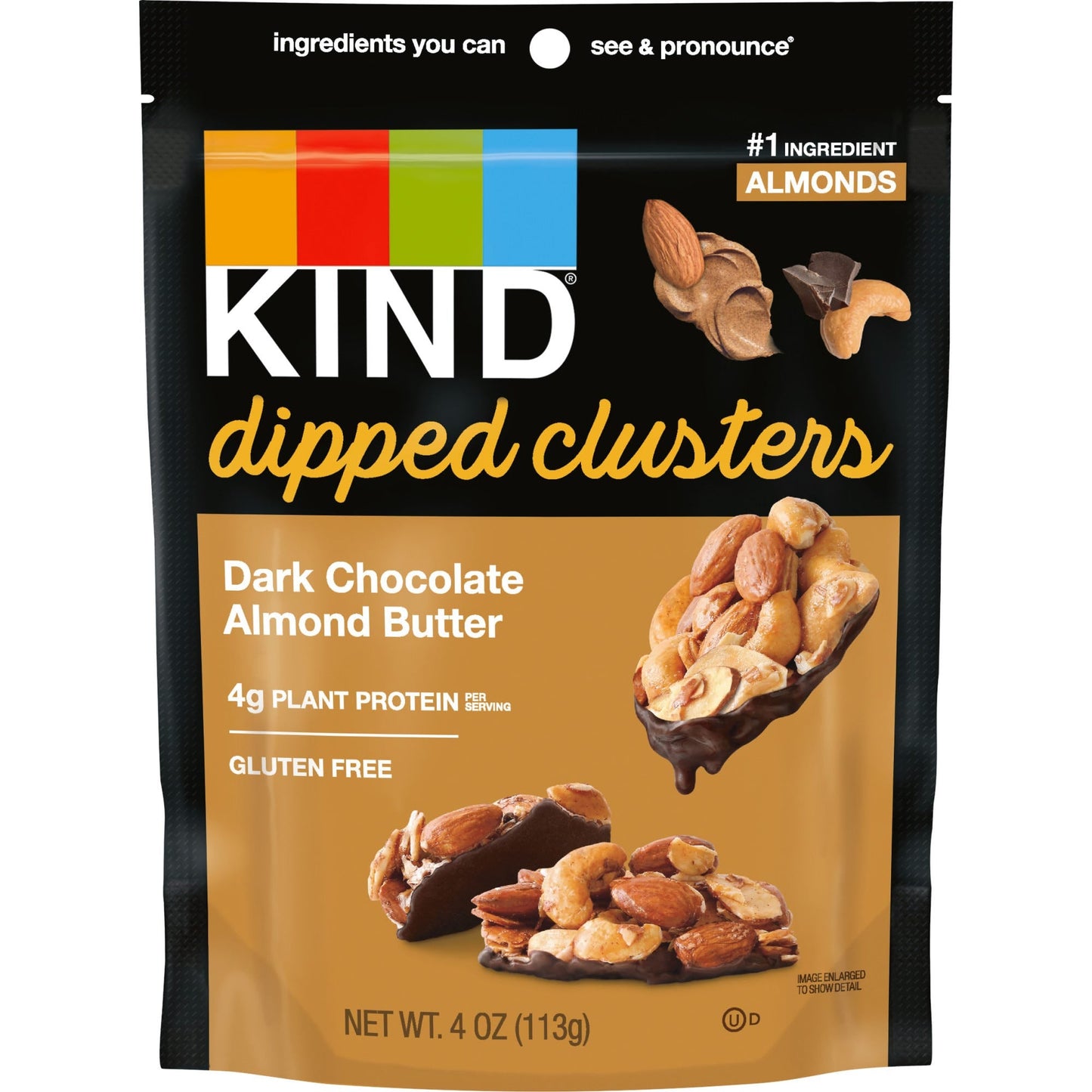Kind Snacks Dark Chocolate Almond Butter; 4 Ounce; 8 Per Case - High Mart Wholesale