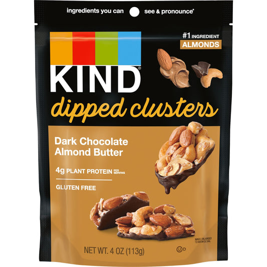 Kind Snacks Dark Chocolate Almond Butter; 4 Ounce; 8 Per Case - High Mart Wholesale
