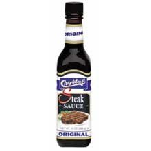 Crystal Pure Louisiana Steak Sauce Bottle; 10 Ounce; 12 Per Case - High Mart Wholesale