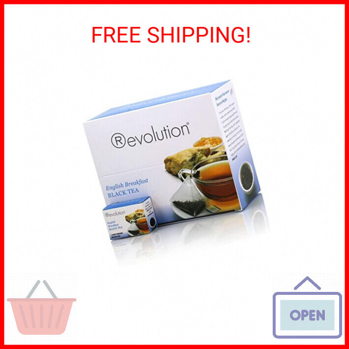 Revolution Tea Tea English Breakfast Black; 30 Count; 4 Per Case - High Mart Wholesale
