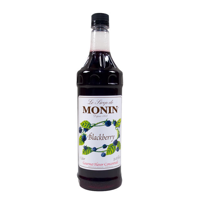 Monin Kosher Blackberry; 1 Liter; 4 Per Case - High Mart Wholesale