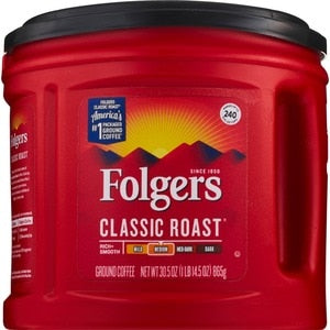 Folgers Classic Roast; 25.9 Ounces; 6 Per Case