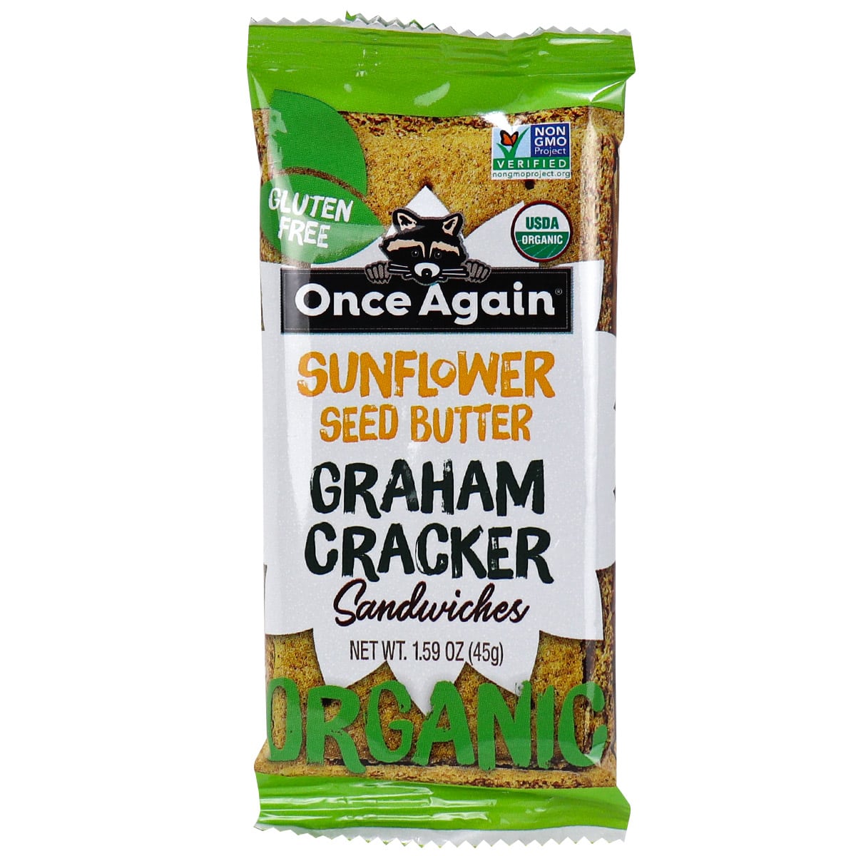 Once Again Nut Butter Sunflower Butter Graham Cracker Sandwich; 1.59 Ounce; 8 Per Case - High Mart Wholesale
