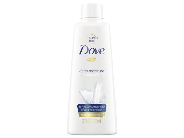 Dove Body Wash Deep Moisture; 3 Fluid Ounce; 24 Per Case