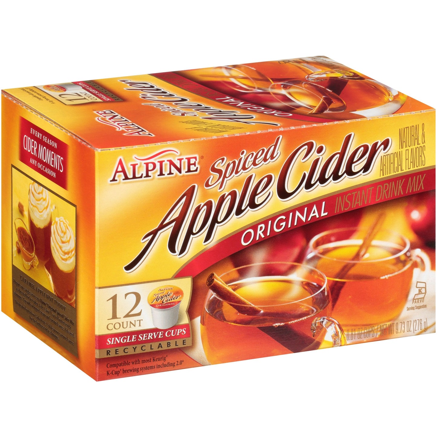 Alpine Original Spiced Cider Drink; 9.73 Ounces; 6 Per Case - High Mart Wholesale