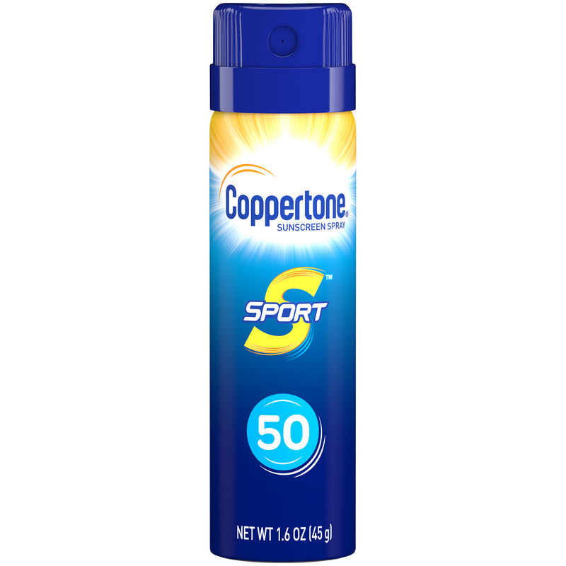 Coppertone Sport Spray Travel Size Spf 50; 1.6 Ounces; 6 Per Box; 4 Per Case - High Mart Wholesale