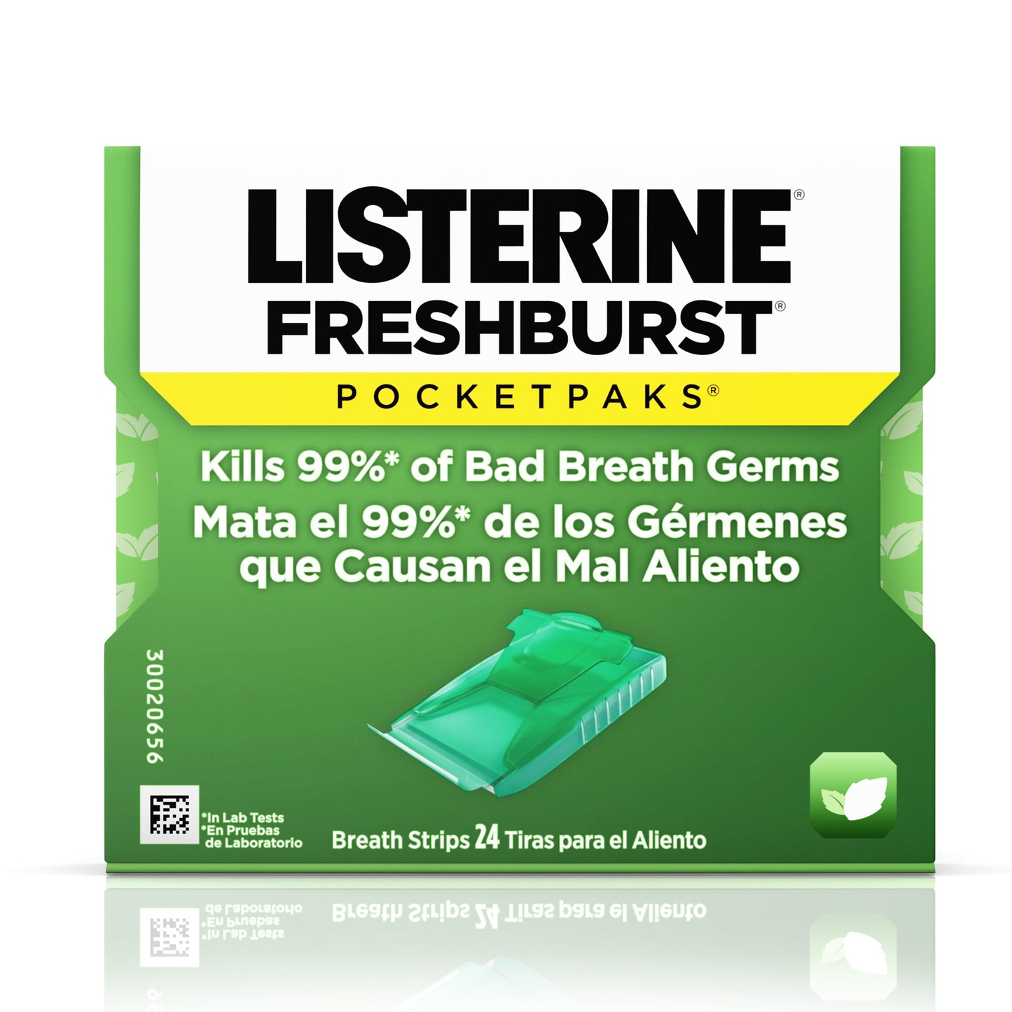 Listerine Pocketpaks Freshburst Breath Strips; 24 Count; 12 Per Box; 12 Per Case - High Mart Wholesale