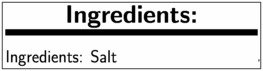 Cargill Salt Cargill High Grade Non-Iodized 7514; 50 Pounds