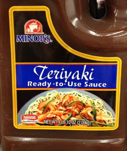 Minor's Ready To Use Teriyaki Sauce; 0.5 Gallon; 4 Per Case - High Mart Wholesale