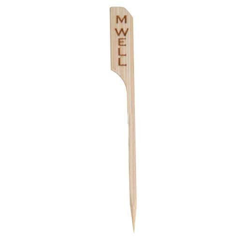 Front Of The House Bamboo Pick Steak Medium Well; 100 Each; 6 Per Case - High Mart Wholesale
