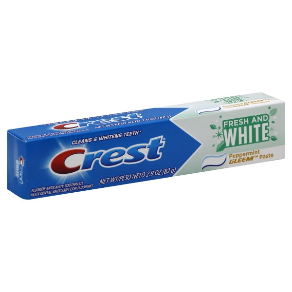 Crest Toothpaste Fresh White; 2.9 Ounces; 12 Per Box; 2 Per Case