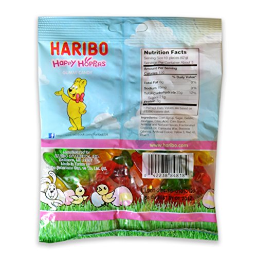 Haribo Happy Hopper Confectionery; 4 Ounce; 12 Per Case - High Mart Wholesale